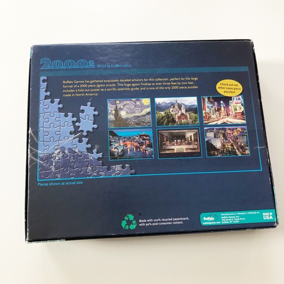 Buffalo Games "St Basil's Cathedral" Jigsaw Puzzle 2000 pc -- 38.5"x26.5" - Picture 3 of 4